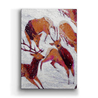 Snow Drifters 1 - Metal Box Art Metal Box Art Shelle Lindholm