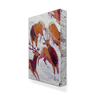 Snow Drifters 1 - Metal Box Art Metal Box Art Shelle Lindholm