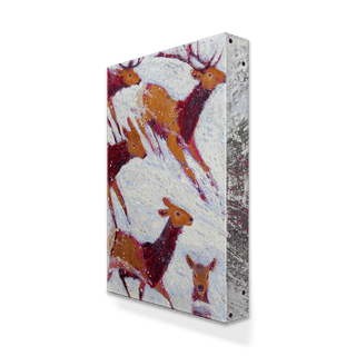 Snow Drifters 2 - Metal Box Art Metal Box Art Shelle Lindholm