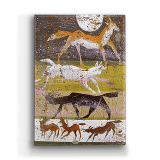 Wanderlust Wild Animals - Metal Box Art Metal Box Wall Art Shelle Lindholm