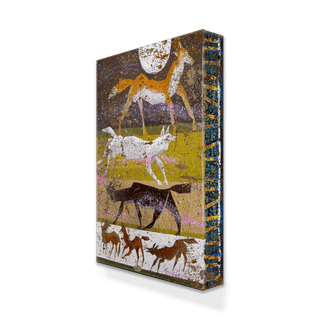 Wanderlust Wild Animals - Metal Box Art Metal Box Wall Art Shelle Lindholm