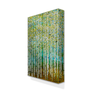 Spring Aspens - Portrait Metal Box Art Metal Box Art Nancy Seiler