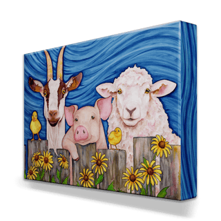 The Grass is Always Greener - Metal Box Art Metal Box Wall Art Karen Savory