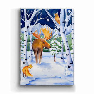 Long Winter Nights - Metal Box Art Metal Box Art Karen Savory