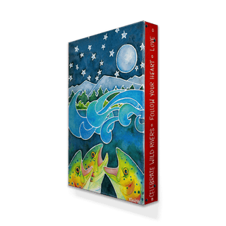 Moonrise Soiree - Metal Box Art Metal Box Wall Art Karen Savory