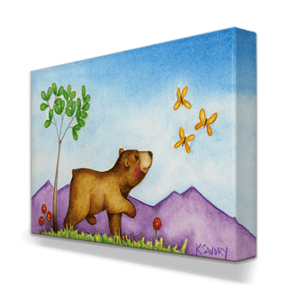 A Walk on the Wild Side - Metal Box Art Metal Box Wall Art Karen Savory