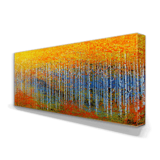 Autumn Aspens - Metal Box Art Metal Box Art Nancy Seiler