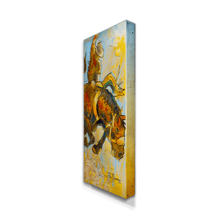 Bucking Bronco: Metal Box Art Metal Box Art Ed Anderson