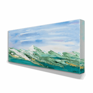 Lone Peak- Metal Box Art Metal Box Art Nancy Seiler