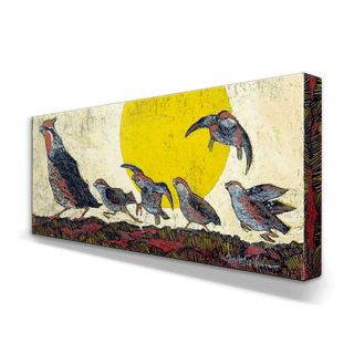 Follow the Leader - Metal Box Art Metal Box Wall Art Shelle Lindholm