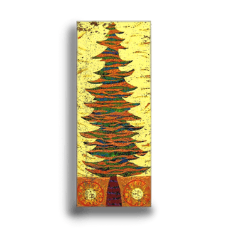 Sunny Pine - Metal Box Art Metal Box Wall Art Shelle Lindholm