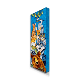 Living Totem - Metal Box Art Metal Box Wall Art Karen Savory