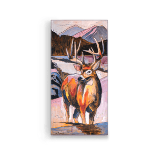 Contemporary Buck: Metal Box Art Metal Box Wall Art Ed Anderson