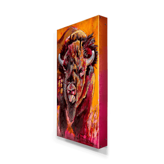 Lick-a-Bull: Metal Box Art Metal Box Wall Art Ed Anderson