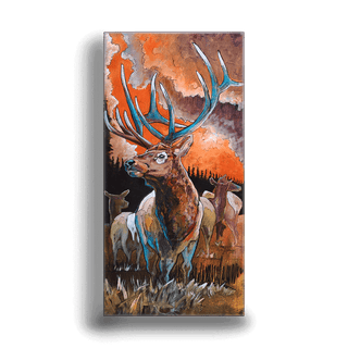 BHA Elk: Metal Box Art Metal Box Art Ed Anderson