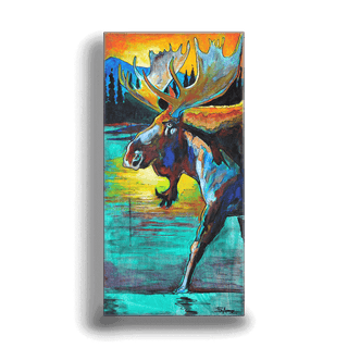 Bull Moose: Metal Box Art Metal Box Art Ed Anderson