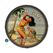 Beach Girl - Barrel End Decor