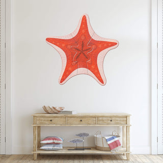 Coastal Starfish - Wood Wall Art Shaped Wall Art Meissenburg Designs