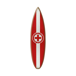 Lifeguard Sign: Generic - Surfboard Wall Art Surfboards Meissenburg Designs