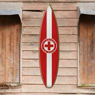 Lifeguard Sign: Generic - Surfboard Wall Art Surfboards Meissenburg Designs