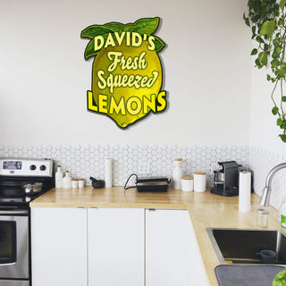 Garden Cutouts: Lemons - Decorative Plaque Cut-Ups Meissenburg Designs