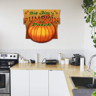 Garden Cutouts: Pumpkins - Decorative Plaque Shaped Wall Art Meissenburg Designs