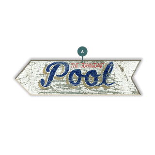 Pool Arrows - Wood Wall Decor Cut-Ups Marty Mummert Studio