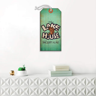 The Lake House - Luggage Tag Luggage Tag Wall Art Meissenburg Designs