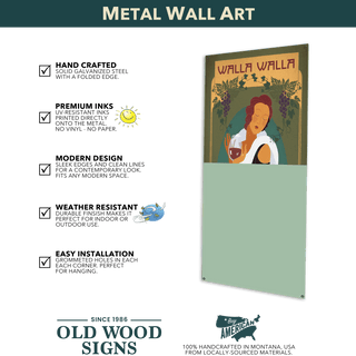 Material Information Image for Metal Wall Art