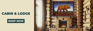 Cabin and lodge home page banner