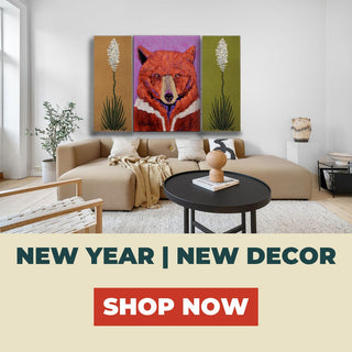 New Year, New Decor home page slider for wall art decor