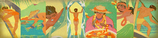 Hawaiiana landing page banner image with example artwork.
