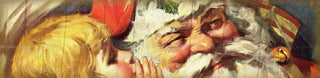 Holidays landing page banner image with example artwork.