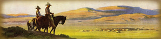 Western landing page banner image with example artwork.