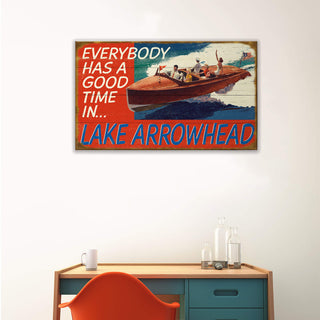 Everybody Has a Good Time In... - Wood & Metal Wall Art Wood & Metal Wall Art Meissenburg Designs