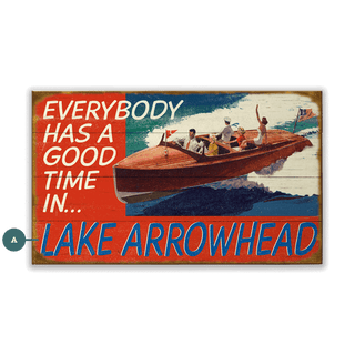 Everybody Has a Good Time In... - Wood & Metal Wall Art Wood & Metal Wall Art Meissenburg Designs