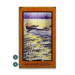 Have Your Fun on the Water - Wood & Metal Wall Art Wood & Metal Wall Art Meissenburg Designs