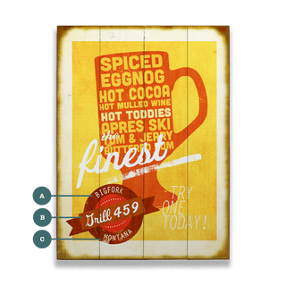 The Finest Hot Toddies - Wood & Metal Wall Art Wood & Metal Signs Old Wood Signs