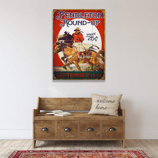 Cowboy Round-up - Wood & Metal Wall Art Wood & Metal Wall Art Meissenburg Designs