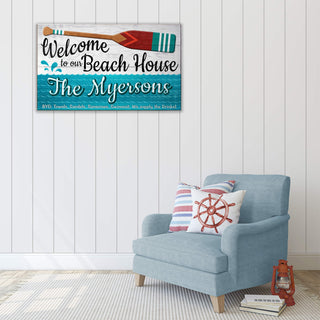 BYO: Towels to the Beach House - Wood & Metal Wall Art Wood & Metal Wall Art Meissenburg Designs