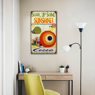 Soak Up Some Sunshine! - Wood & Metal Wall Art Wood & Metal Signs Meissenburg Designs