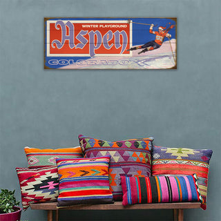 Winter Playground - Wood & Metal Wall Art Wood & Metal Signs Old Wood Signs