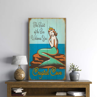 The Spirit of the Sea - Wood & Metal Wall Art Wood & Metal Signs Anderson Design Group