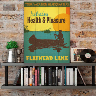 For Outdoor Health and Pleasure - Wood & Metal Wall Art Wood & Metal Signs Anderson Design Group