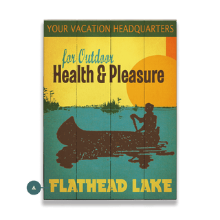 For Outdoor Health and Pleasure - Wood & Metal Wall Art Wood & Metal Signs Anderson Design Group