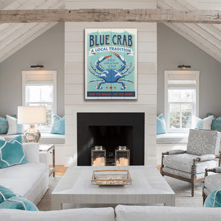 Blue Crab Traditions: Generic - Wood & Metal Wall Art Wood & Metal Signs Anderson Design Group