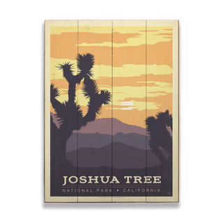 Joshua Tree National Park - Wood Plank Wall Art Wood & Metal Signs Anderson Design Group