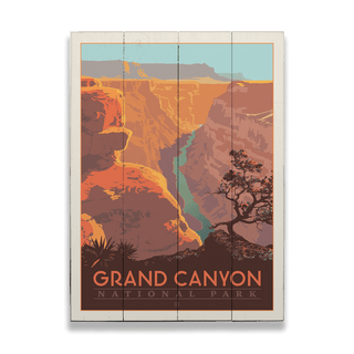 Grand Canyon National Park - Wood Plank Wall Art Wood & Metal Signs Anderson Design Group