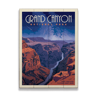 Grand Canyon National Park - Wood Plank Wall Art Wood & Metal Signs Anderson Design Group