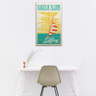 I'd Rather Be Sailing - Wood & Metal Wall Art Wood & Metal Signs Anderson Design Group